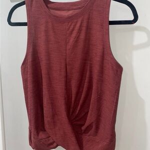 Old Navy Women's Sleeveless Maroon Muscle Tee